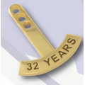 Stock Curved Year Tabs - 45 Years